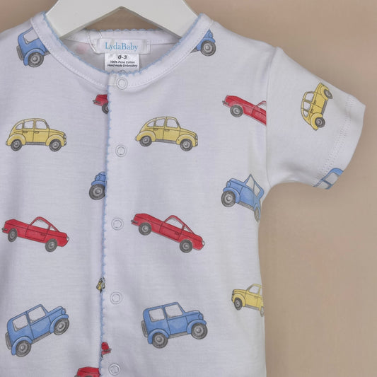 Cars Cotton Shortie Romper