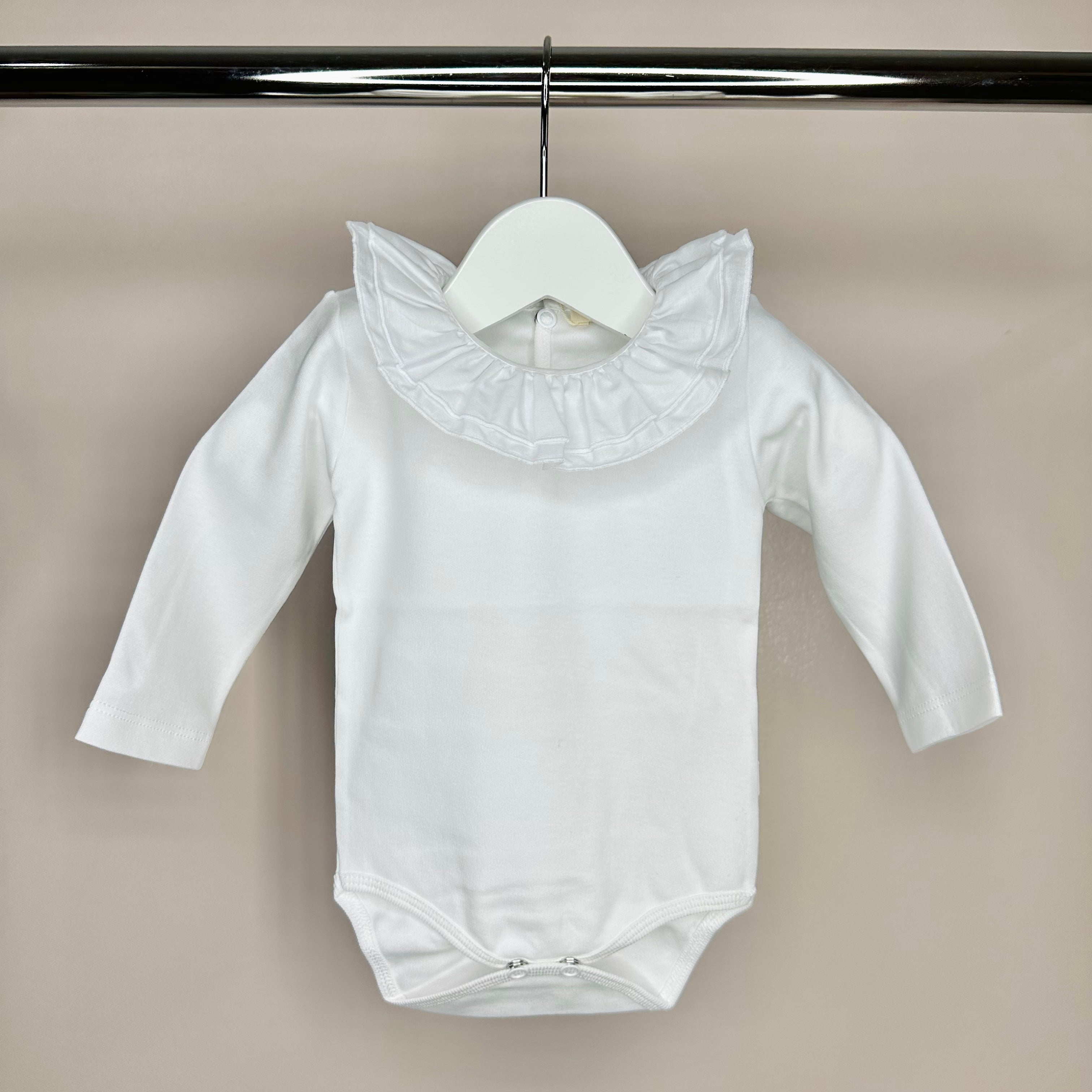 Long sleeve hot sale baby vests