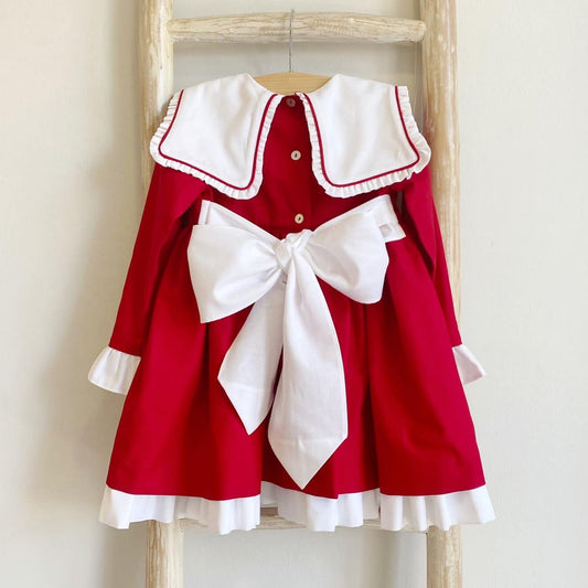 Exclusive Red Christmas Girls Dress