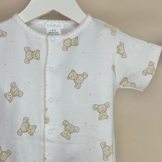 Teddy Bear Shortie Romper