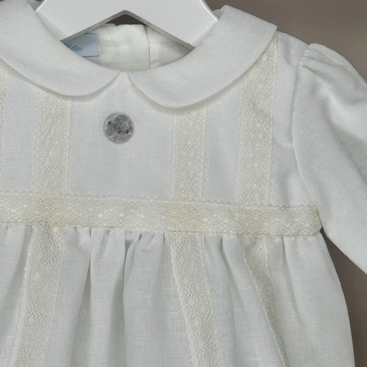 Ivory Lace Romper