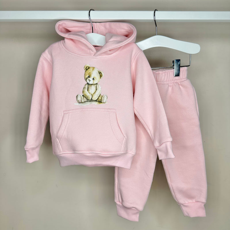 Pink Teddy Bear Tracksuit