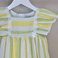 Lemon & Lime Striped Dress
