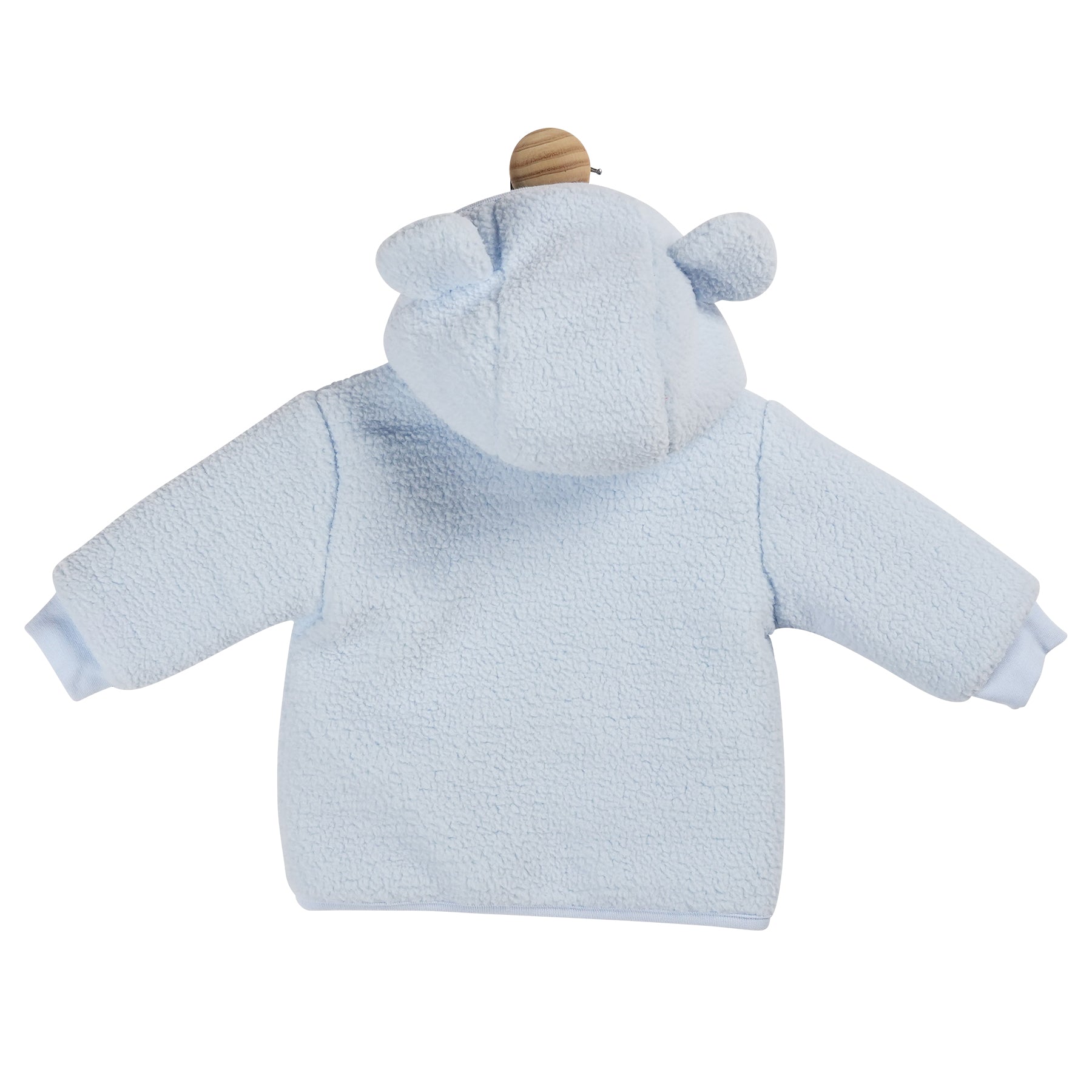 Baby blue teddy bear coat online