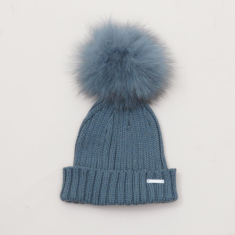 Pangasa Petrol Blue Ribbed Hat