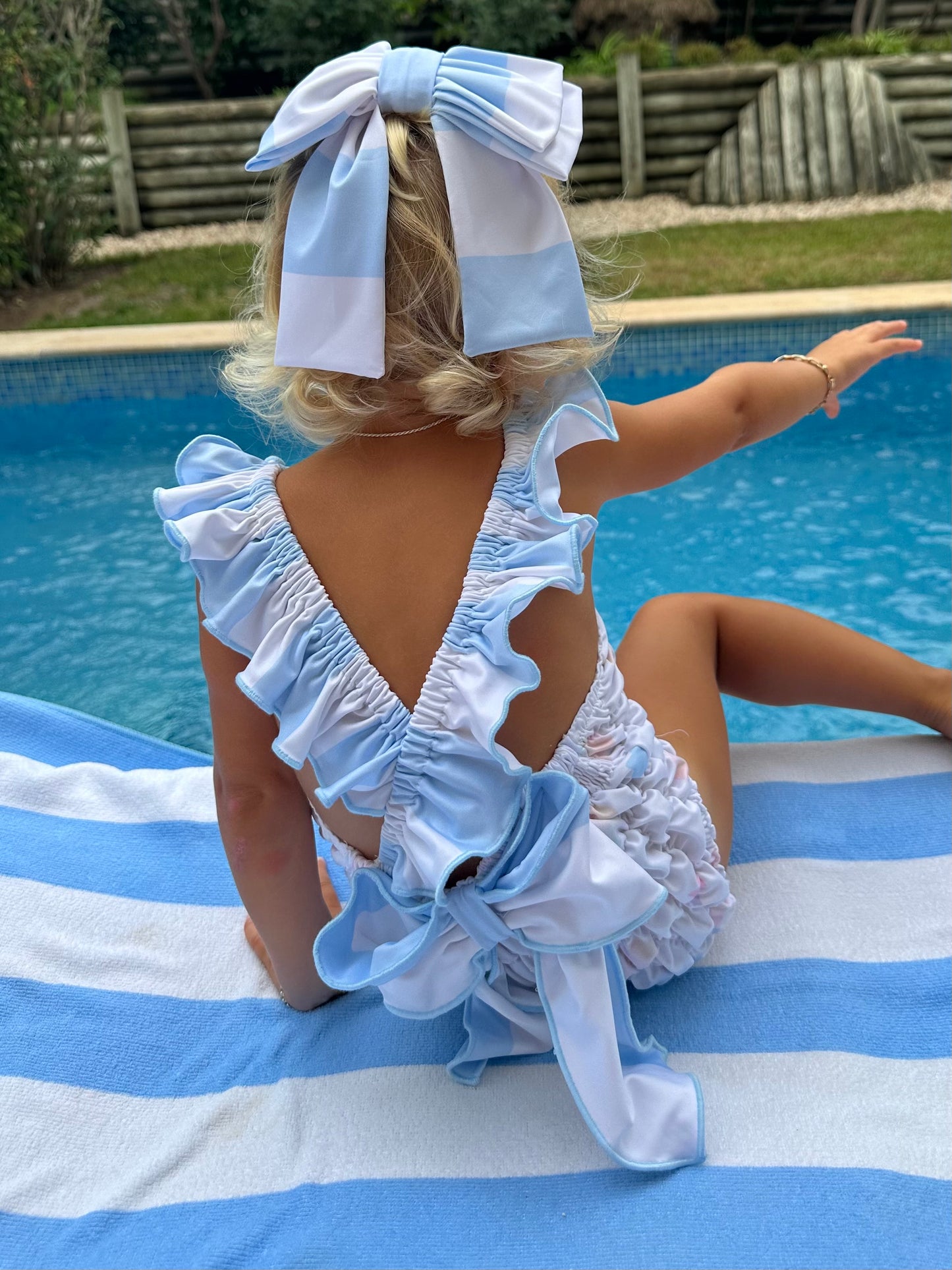 'Cotton Candy Dreams' Rouched Swimsuit