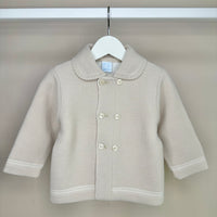 Beige Knitted Coat