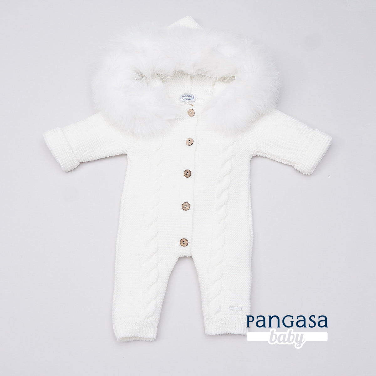 Pangasa Ivory Cable Pramsuit