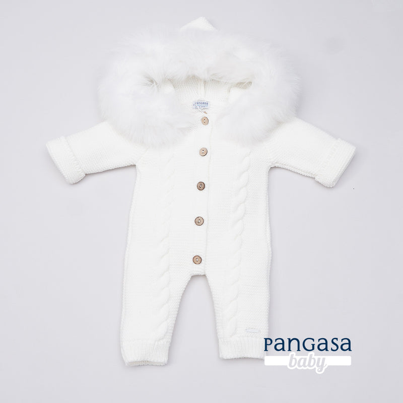 Pangasa Ivory Cable Pramsuit