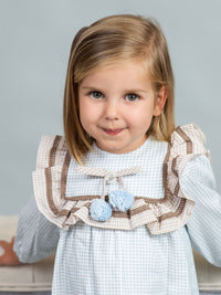 Baby Blue Gingham Dress