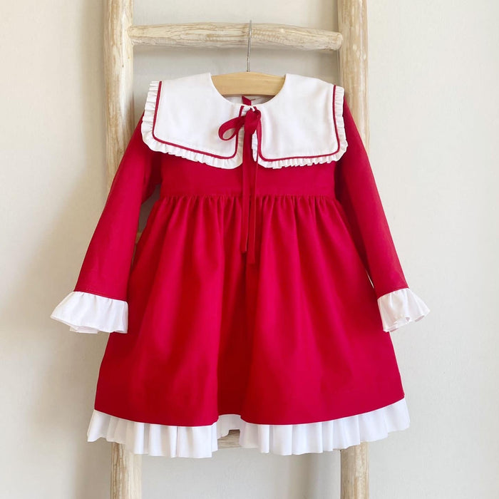 Exclusive Red Christmas Girls Dress