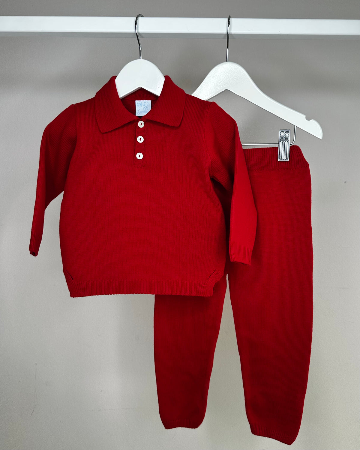 Red Polo Tracksuit