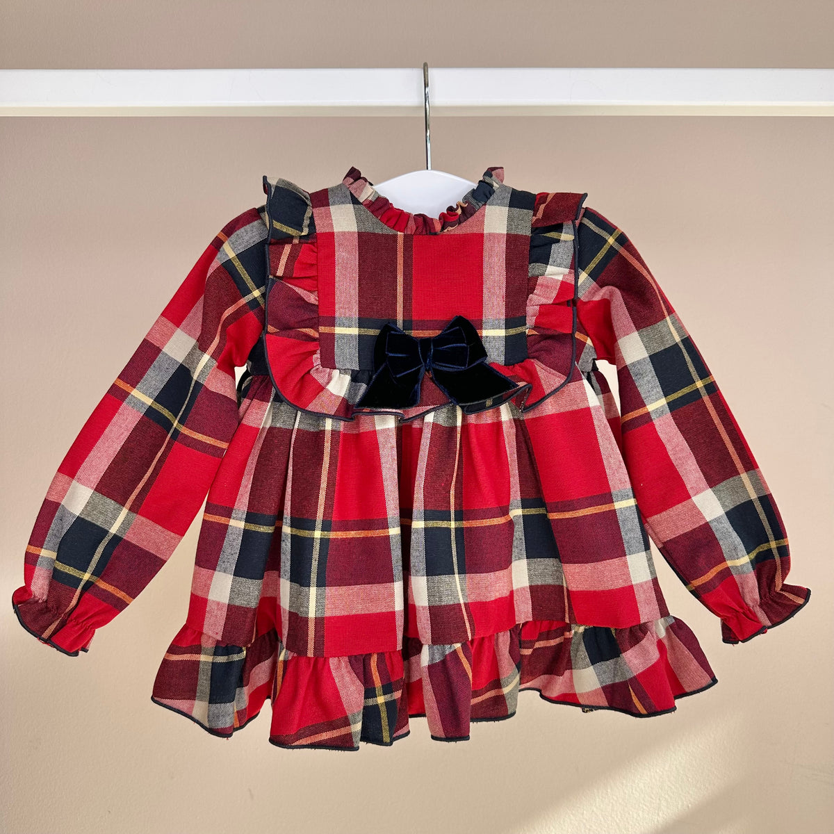 Red Tartan Dress