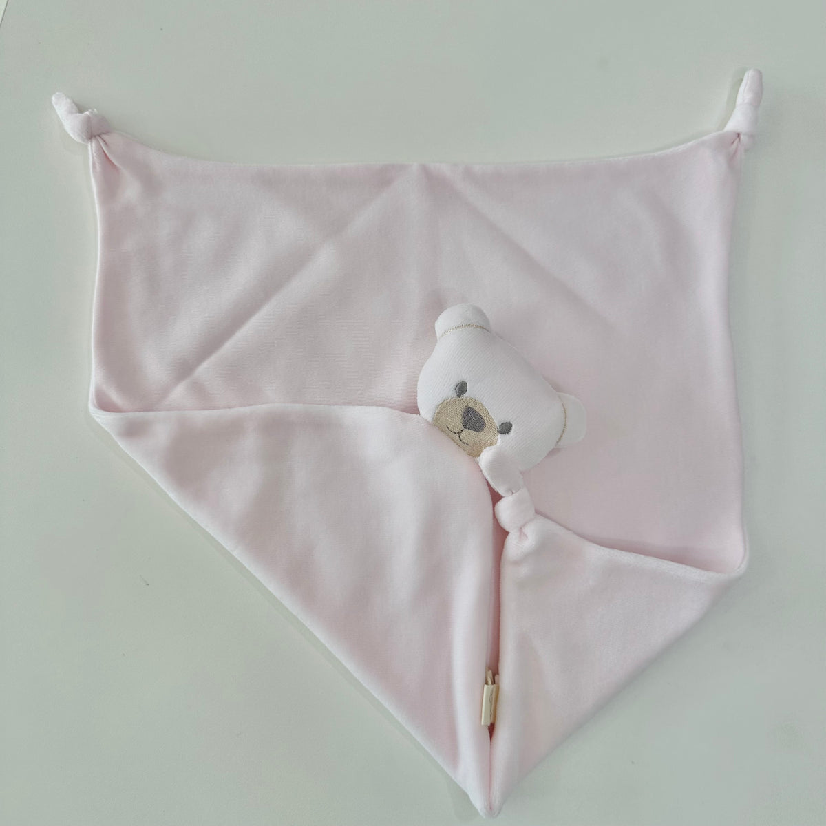 Pink Teddy Comforter