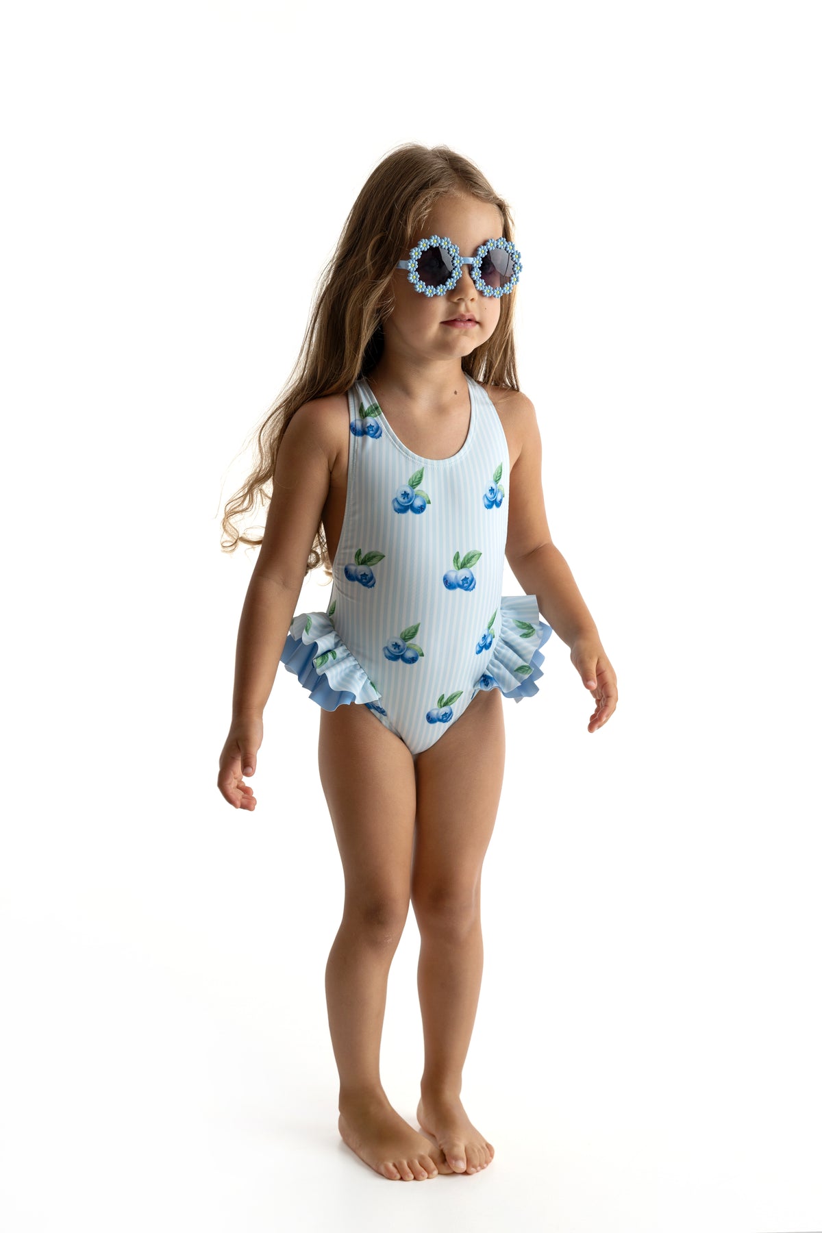 Blueberries Capri Swimsuit