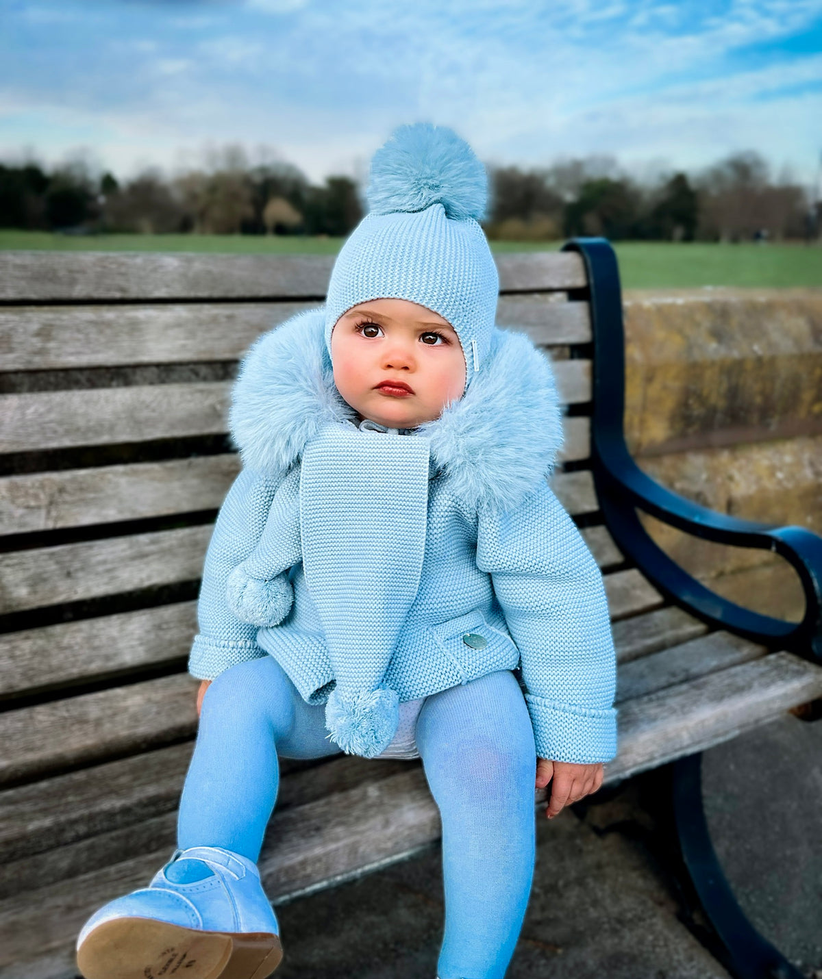 Pangasa Powder Blue Classic Jacket