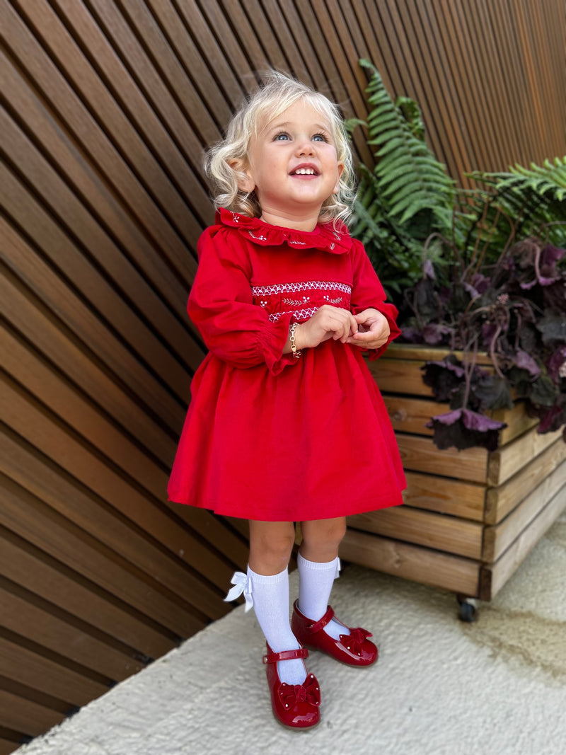 Red Velvet Dress