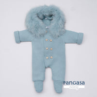 Pangasa Ocean Green Classic Pramsuit