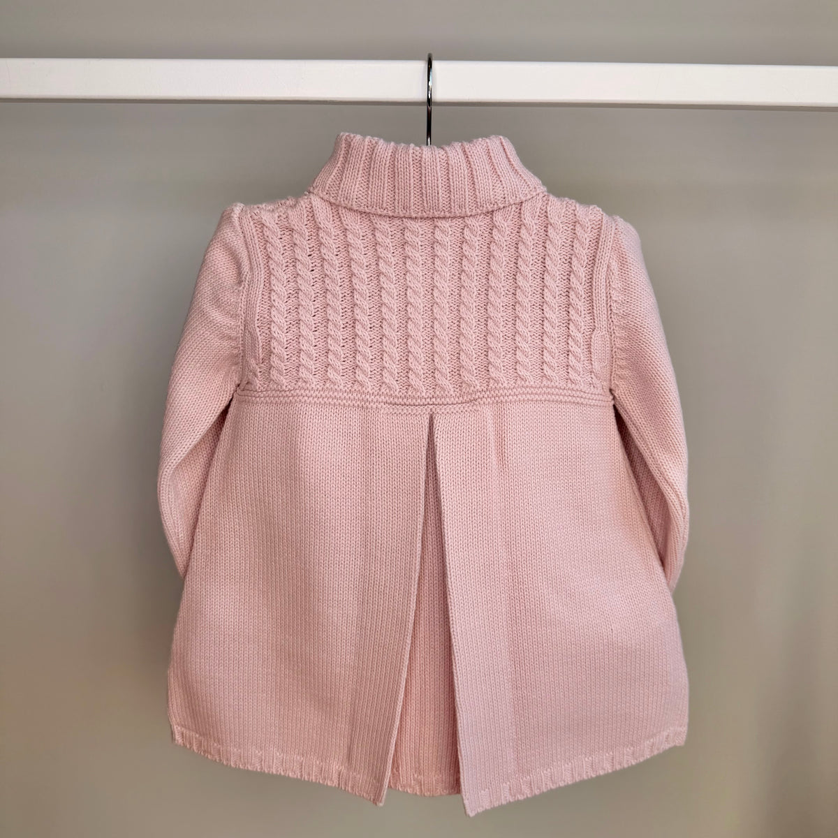 Pink Knitted Coat