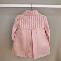 Pink Knitted Coat