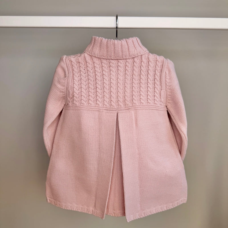 Pink Knitted Coat