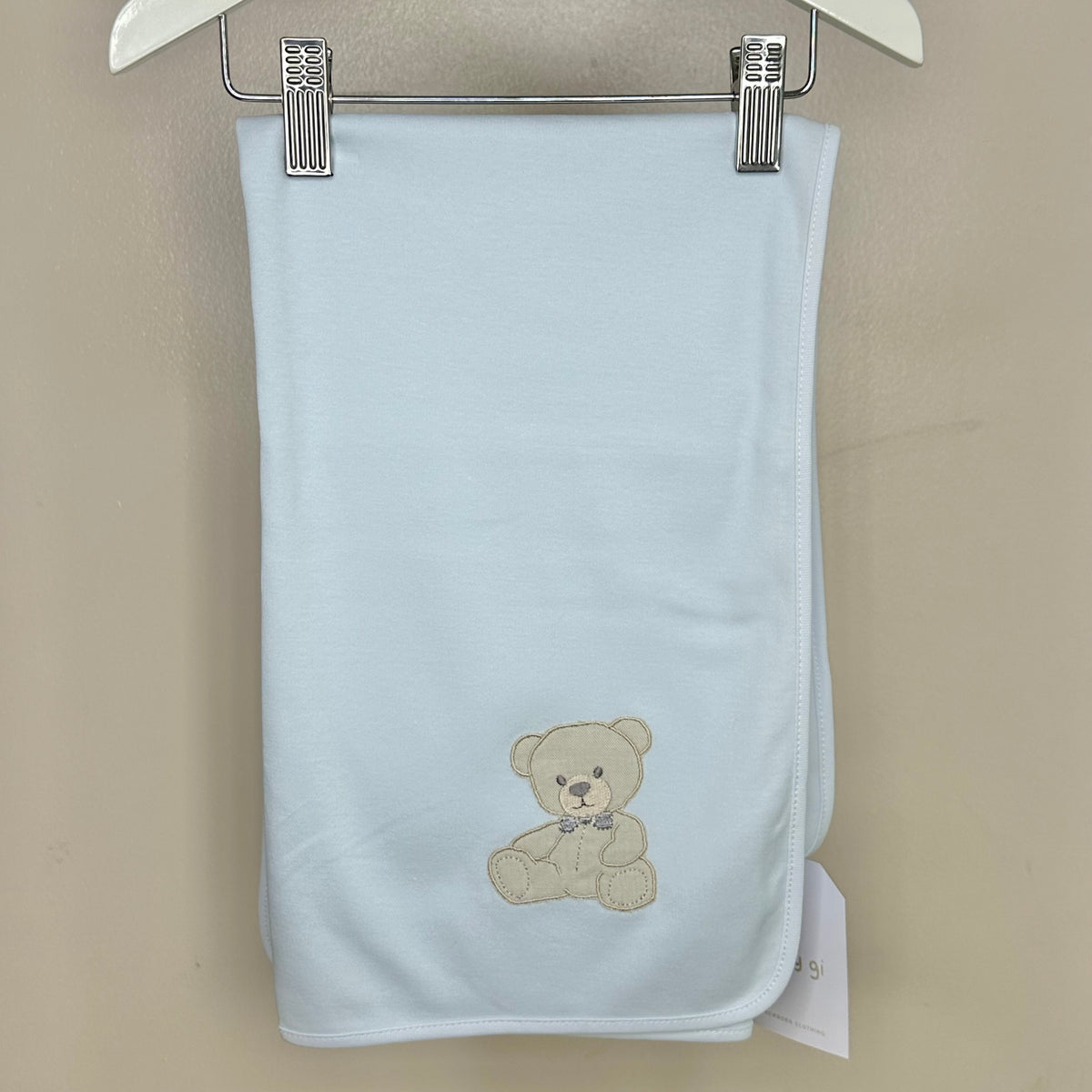 Blue Teddy Cotton Muslin