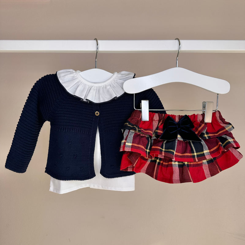 Girls Tartan Set