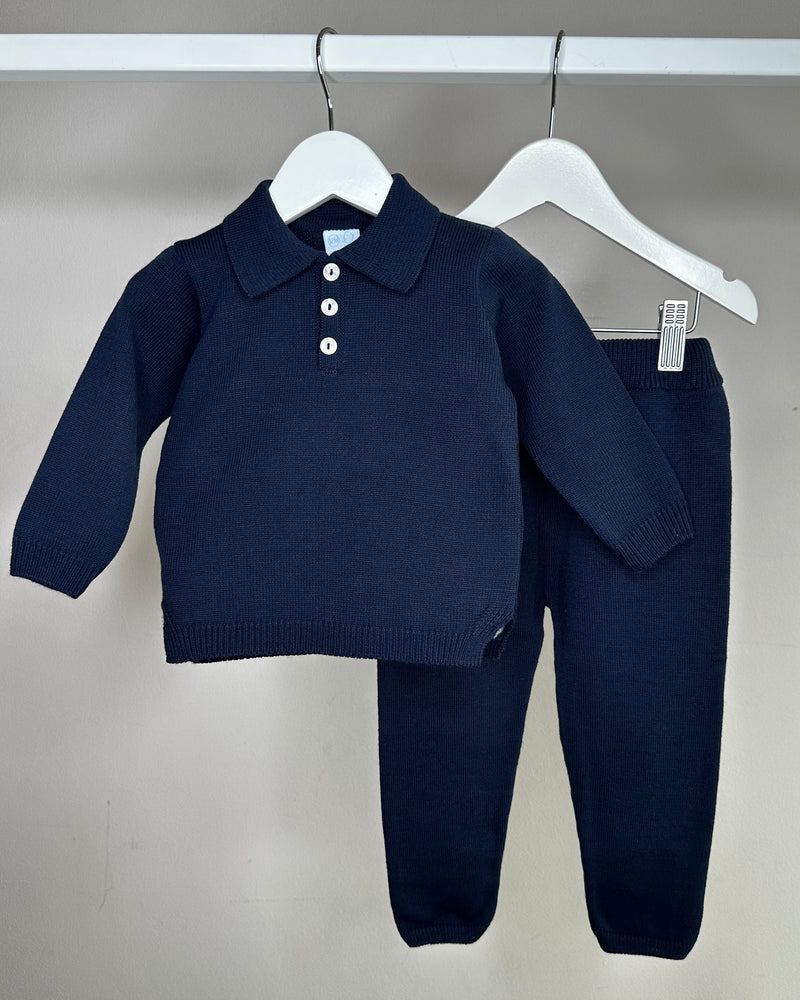 Navy Polo Tracksuit