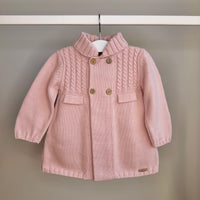 Pink Knitted Coat