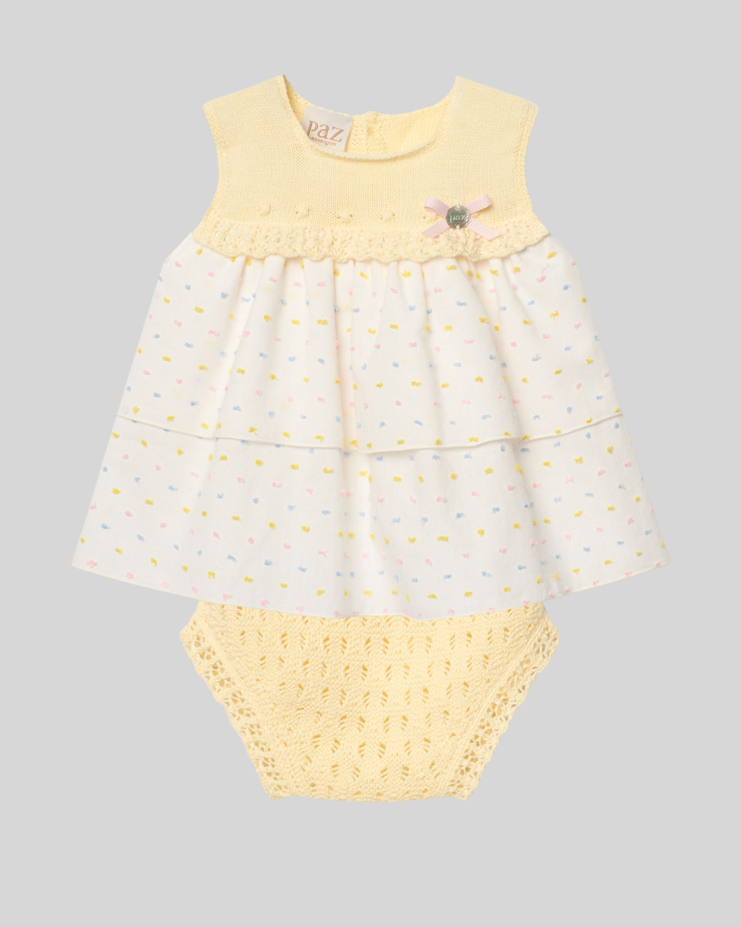 Lemon Plumeti Pant Set