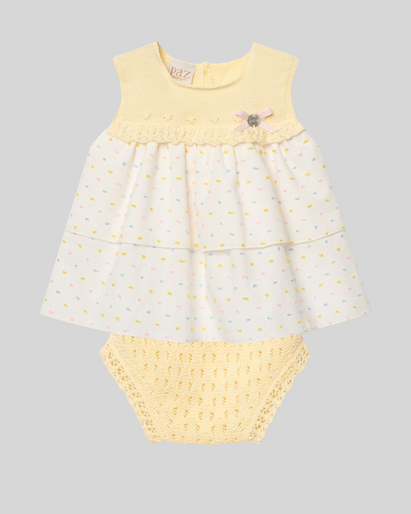 Lemon Plumeti Pant Set