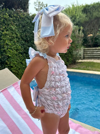 'Cotton Candy Dreams' Rouched Swimsuit