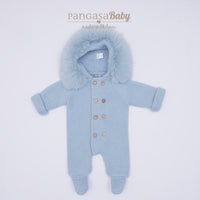 Pangasa Powder Blue Classic Pramsuit