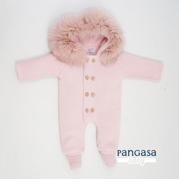 Pangasa Powder Pink Classic Pramsuit