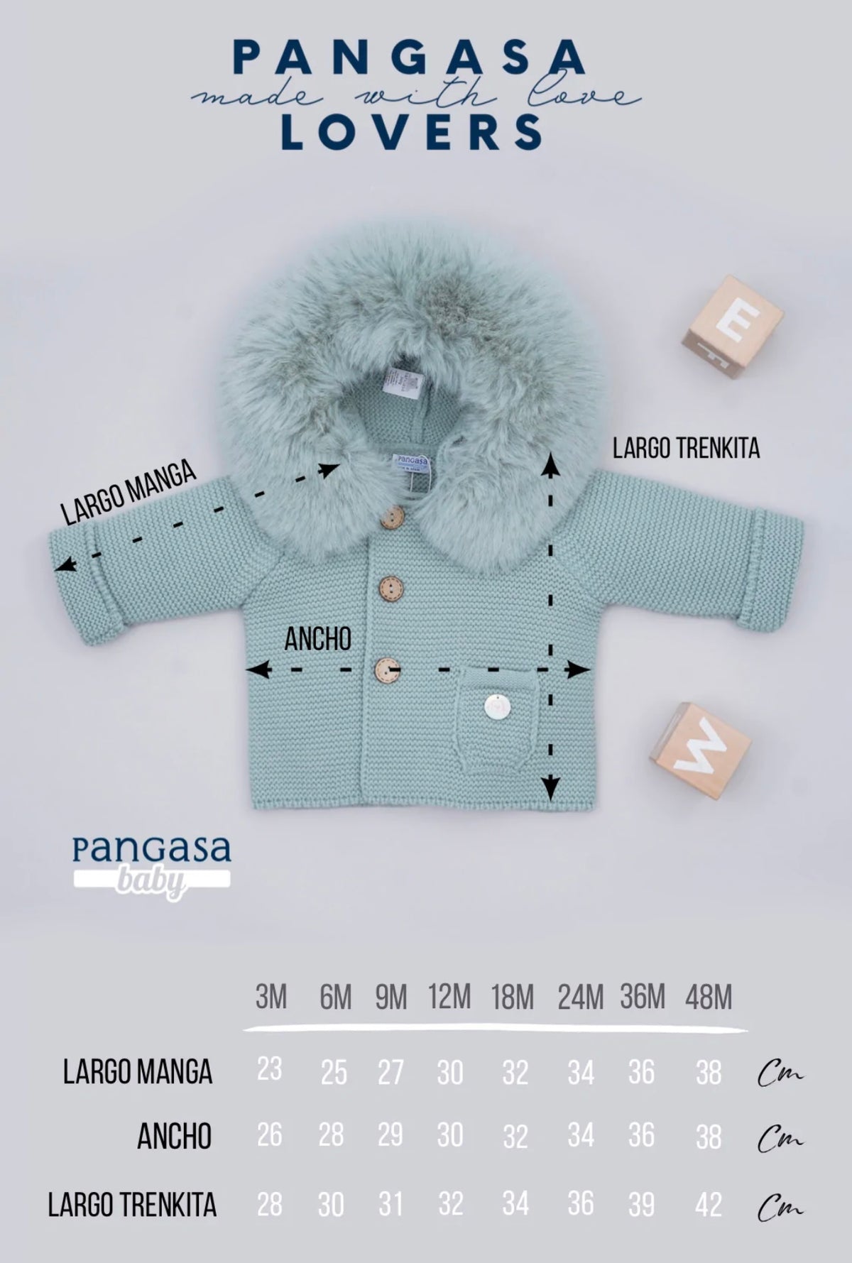 Pangasa Powder Blue Classic Jacket