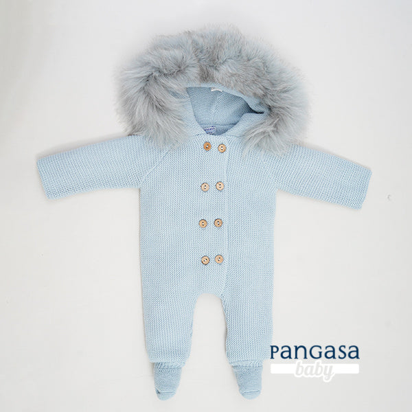 Pangasa Powder Blue Classic Pramsuit