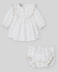 Ivory Toile de Jouy Print Set