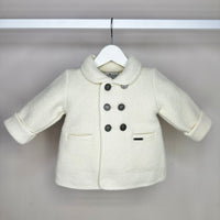 Unisex Cream Marae Coat