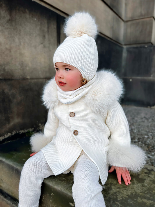 Pangasa Ivory Tie Hat