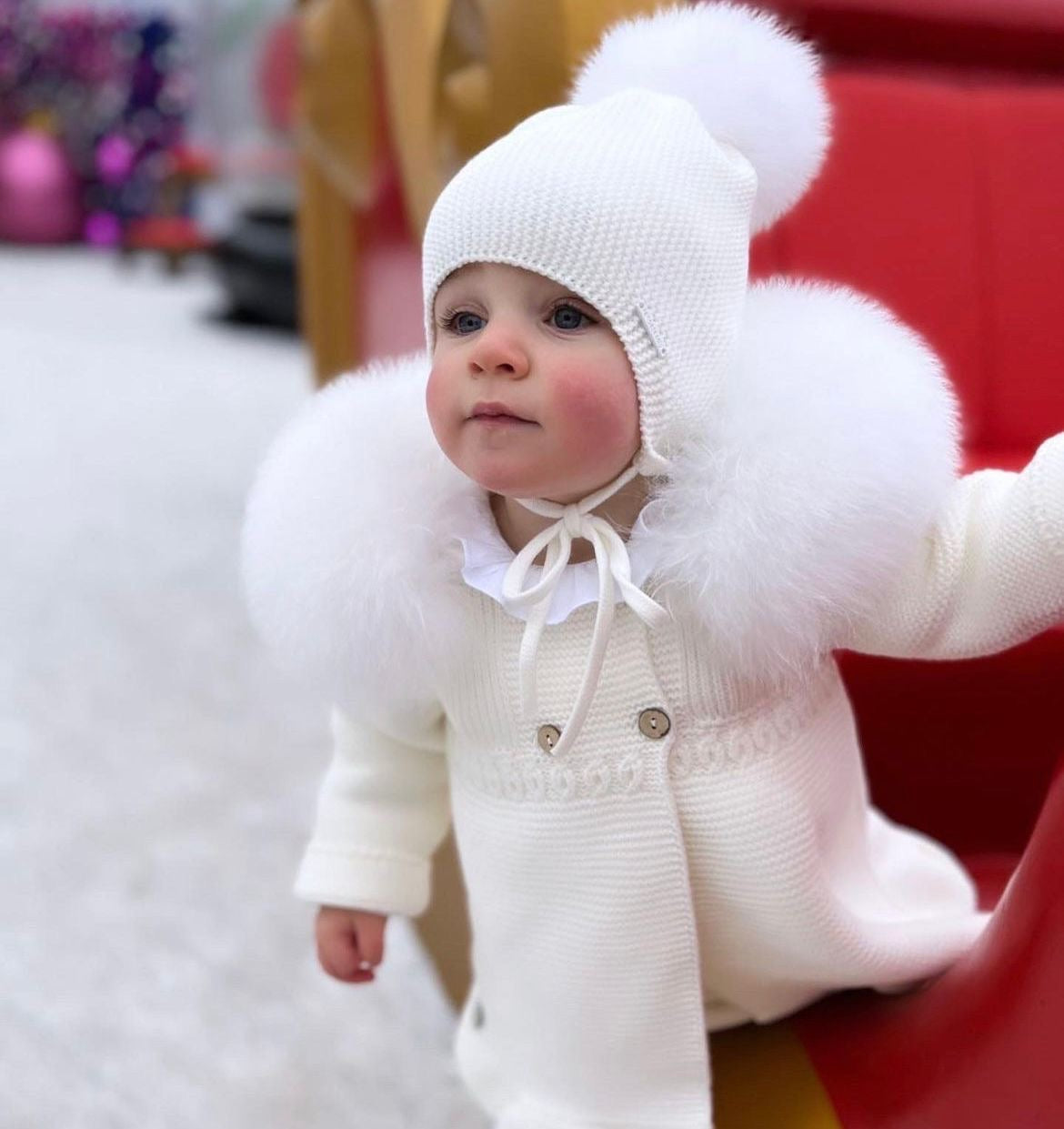 Pangasa Ivory A Line Jacket – Petits Amours - Main Image