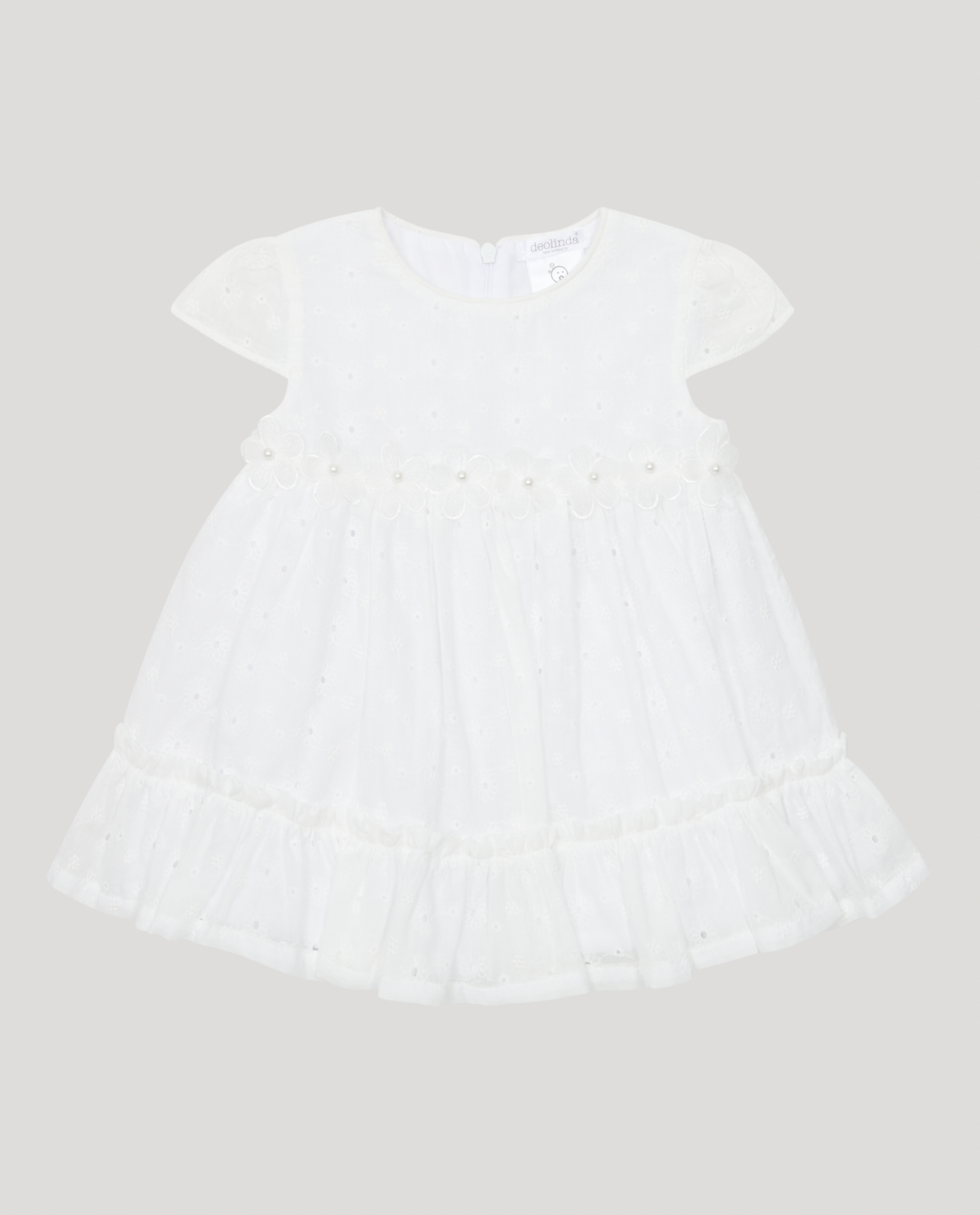 White Broderie Anglais Dress