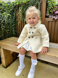 Unisex Cream Marae Coat