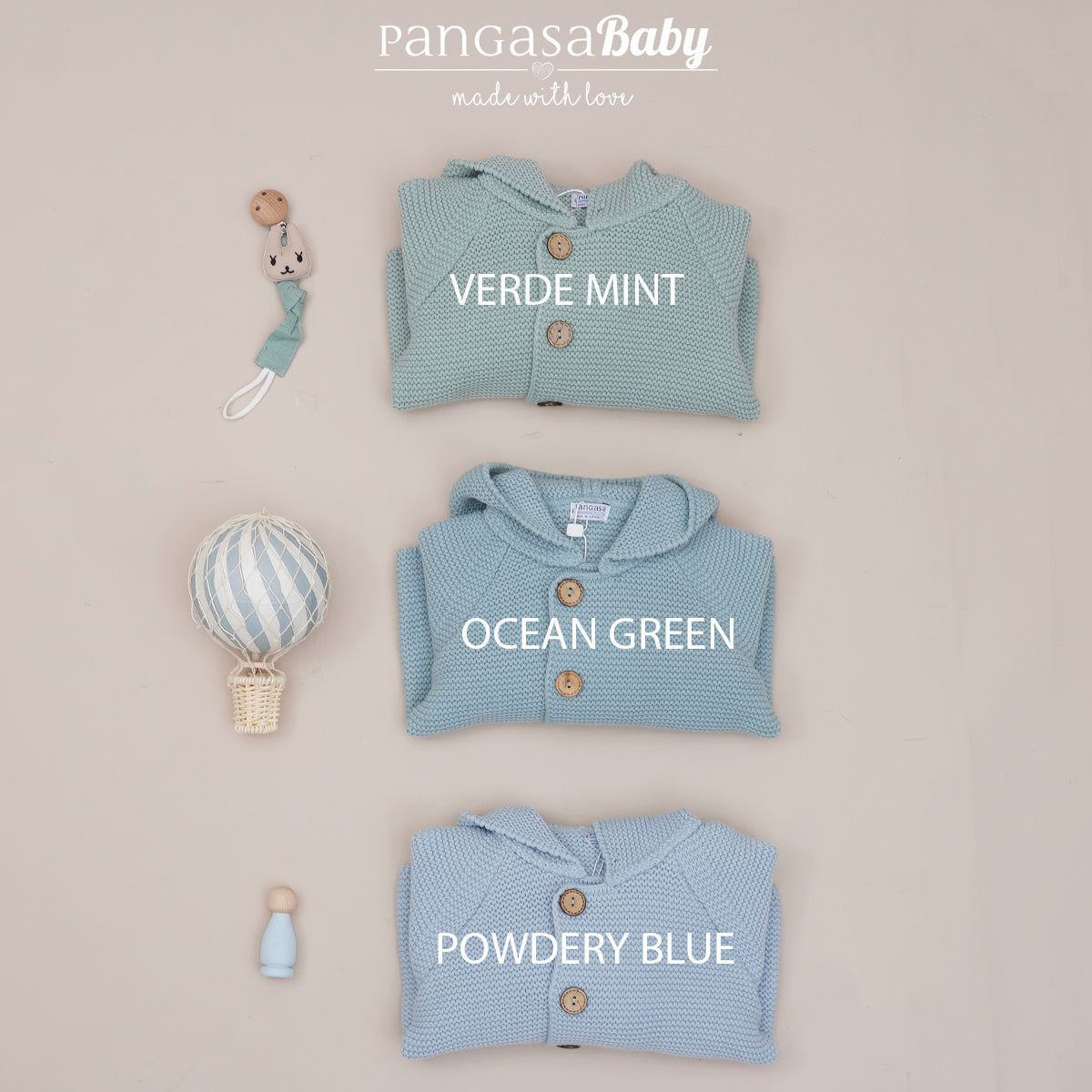 Pangasa Soft Green Classic Pramsuit