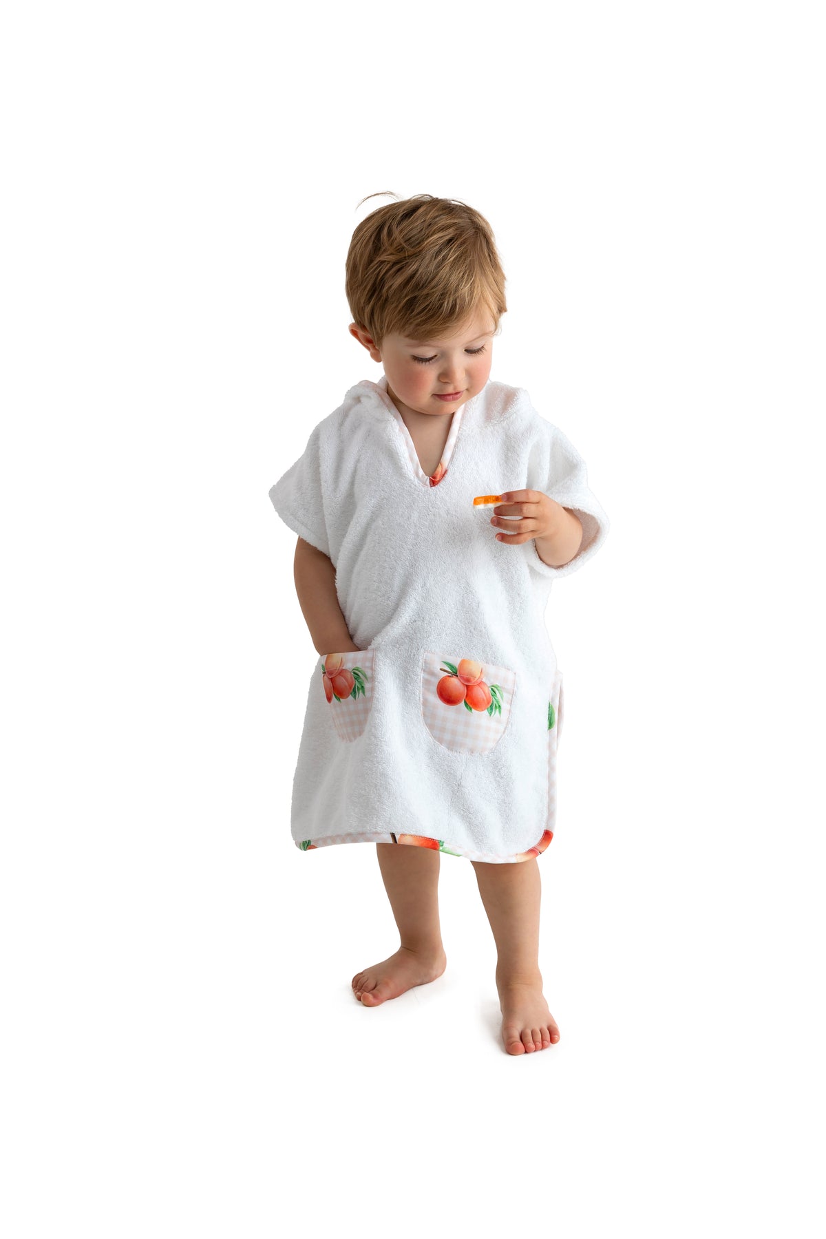 Peaches Boys Poncho