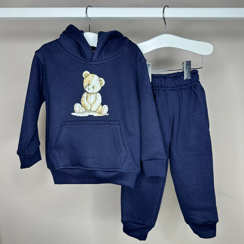 Navy Teddy Bear Tracksuit