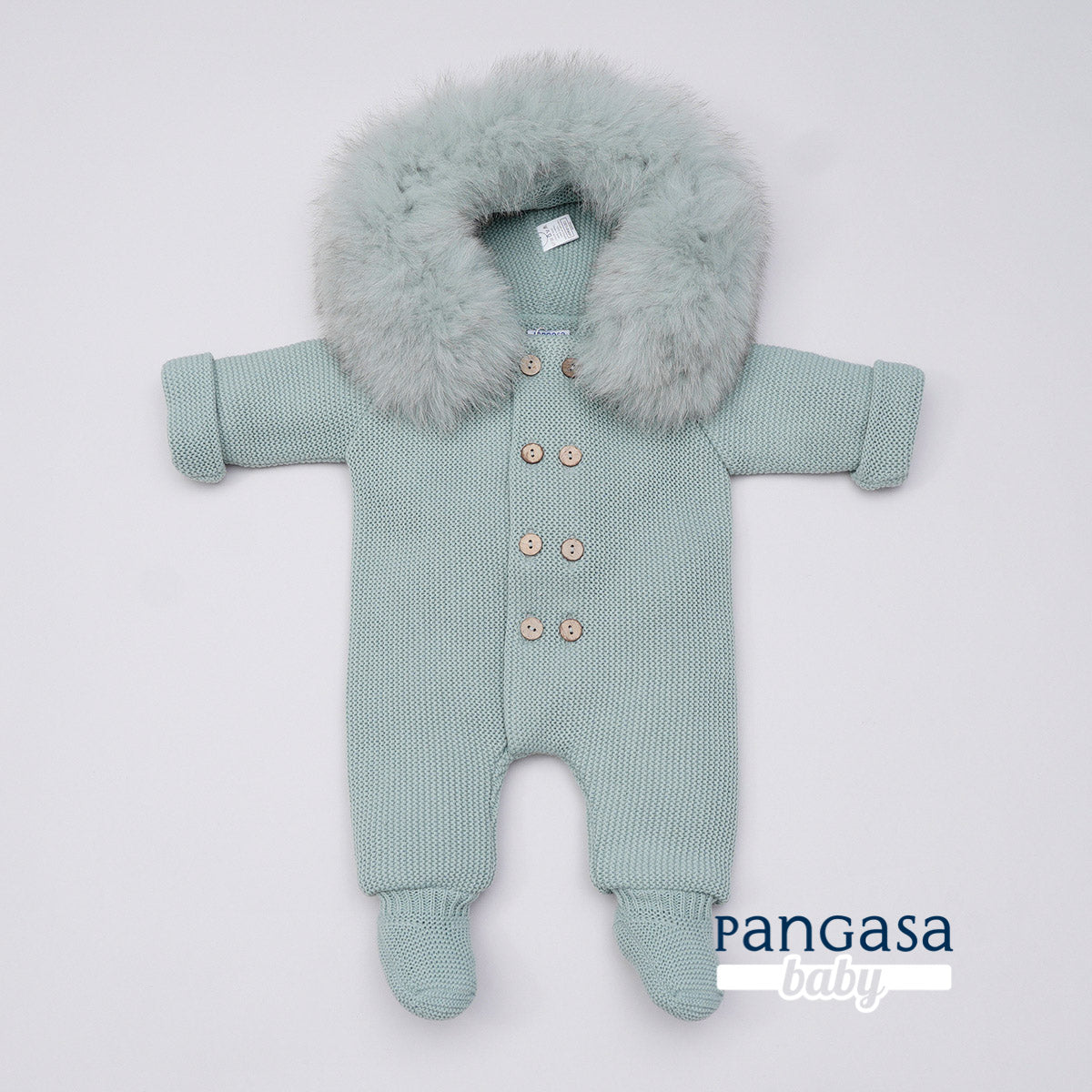 Pangasa Soft Green Classic Pramsuit