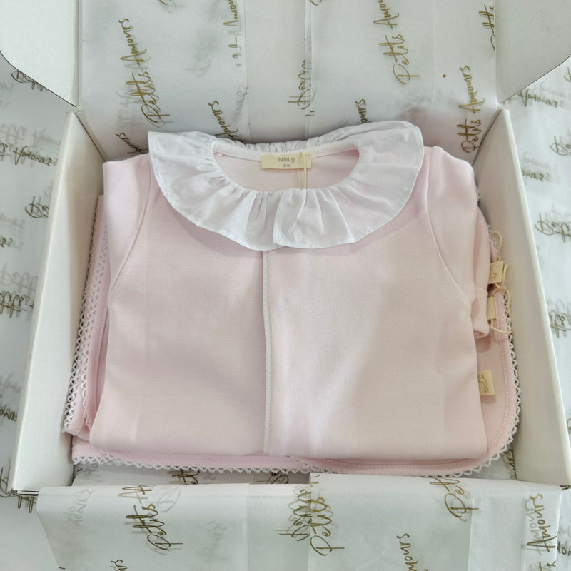 Pink Cotton Angel Wing Gift Box