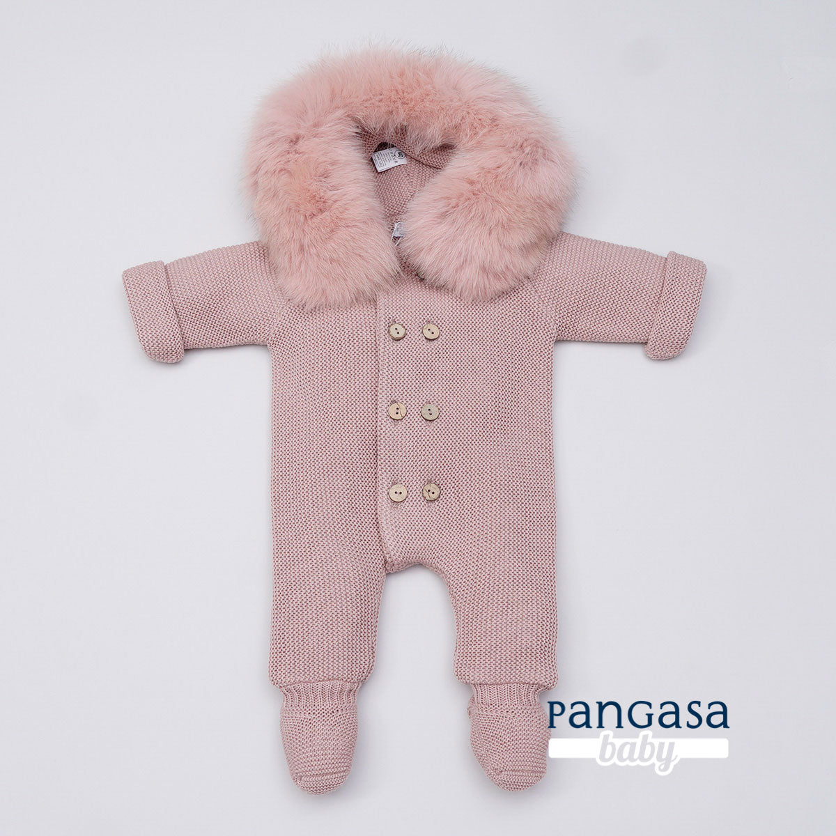 Pangasa Vintage Pink Classic Pramsuit