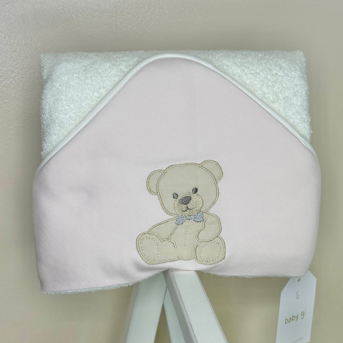 Pink Teddy Bath Towel