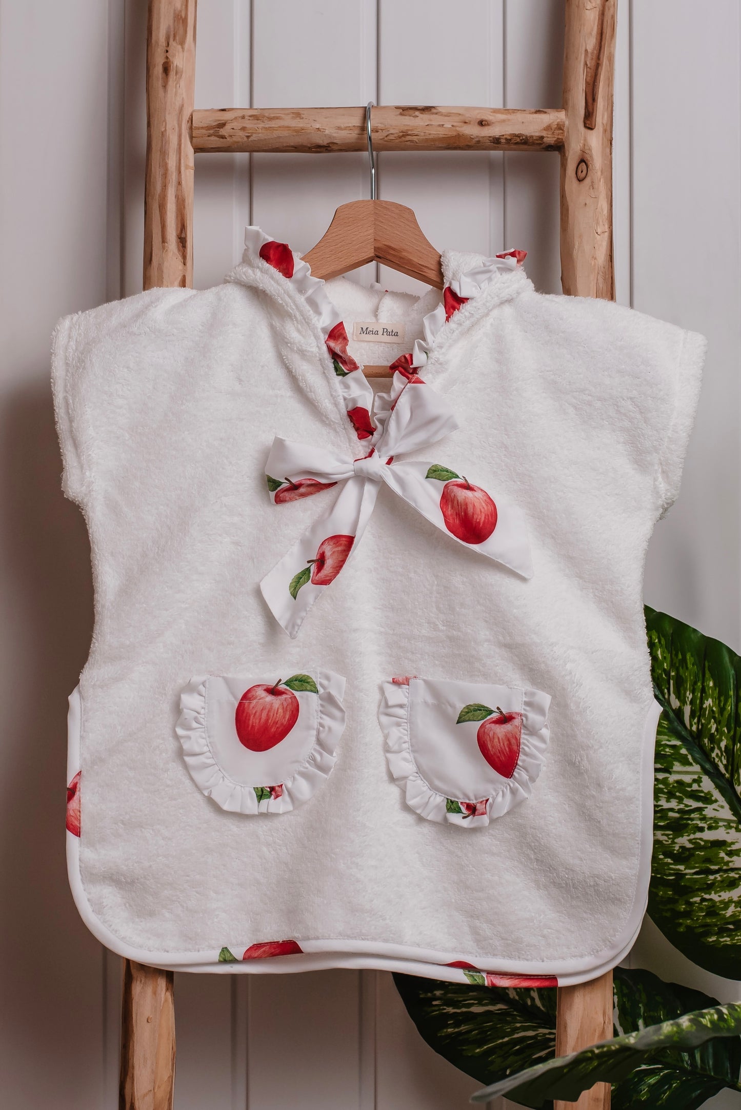 Apples Girls Poncho